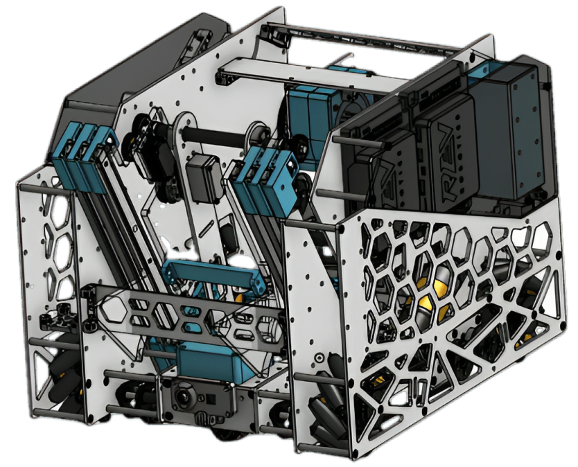 Image: render of team 479's current robot for the 2024 season